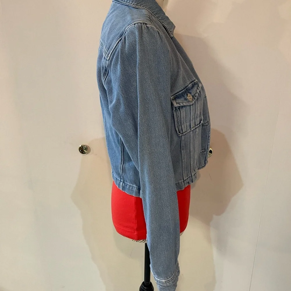 NWOT Paige Jean Jacket - Picture 7 of 10
